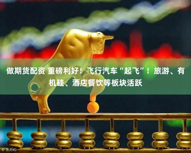 做期货配资 重磅利好！飞行汽车“起飞”！旅游、有机硅、酒店餐饮等板块活跃